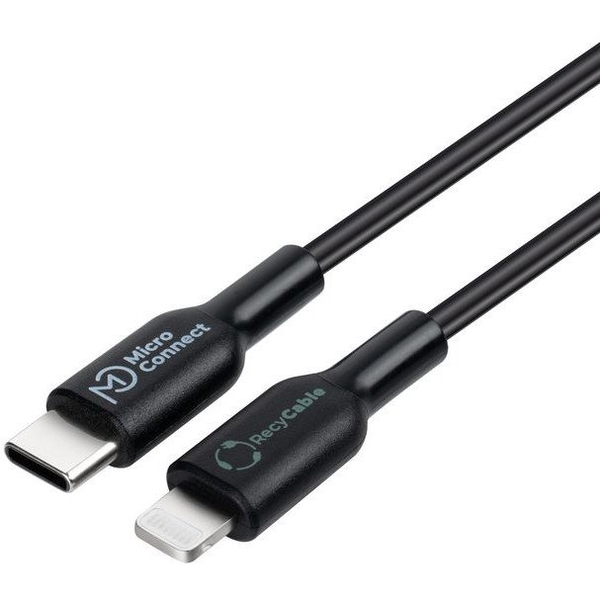 Microconnect ECO-USB3.1CL2 cavo Lightning 2 m Nero