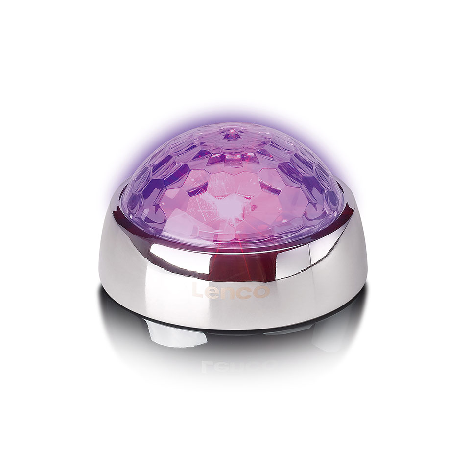 Lenco TTA-080SI Akkus RGB Party DISCO világítás lemezlejátszóhoz (TTA-080SI)