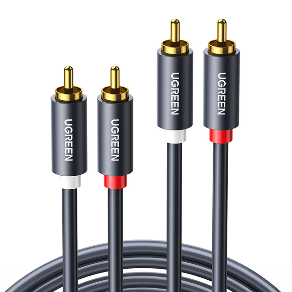 Kábel 2RCA (Cinch) 2RCA (Cinch) UGREEN 1,5 m (fekete)