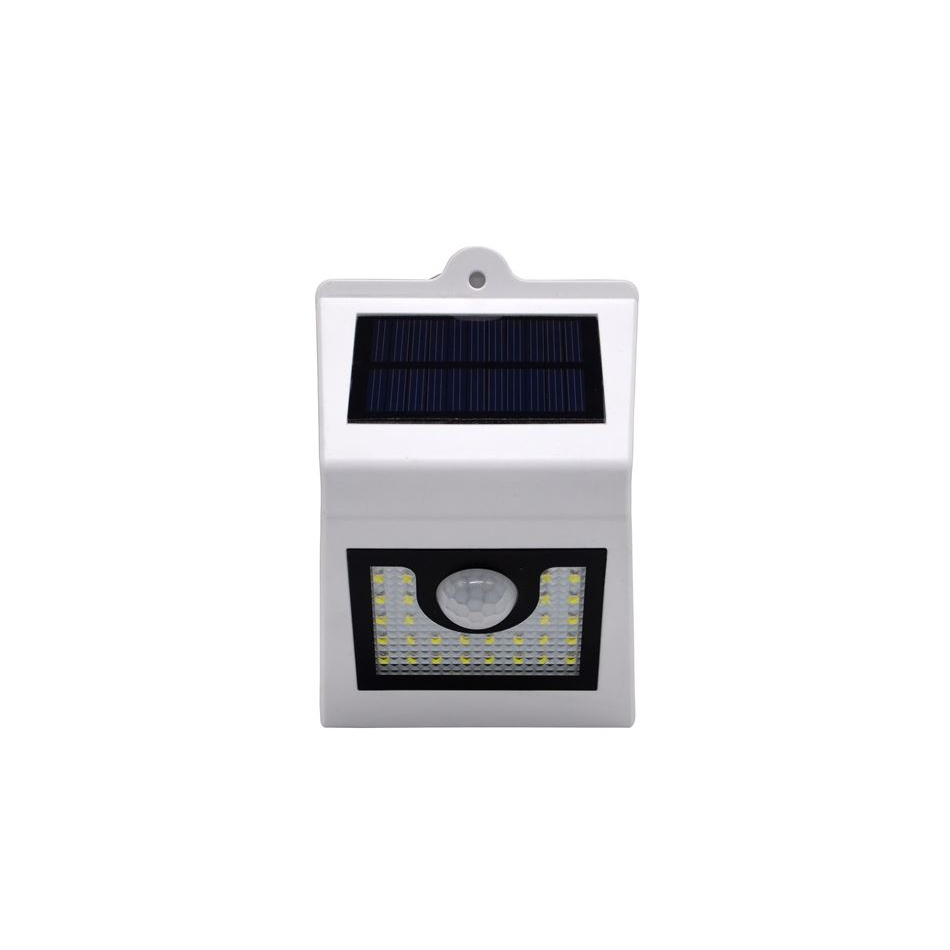 IRIS napelemes mozgásérzékelő reflektor (MSL-018CW-WB-28LED) (MSL-018CW-WB-28LED)