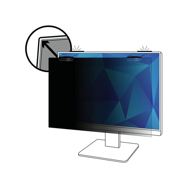 3M PF250W1EM Randloze privacyfilter voor schermen 63,5 cm (25")