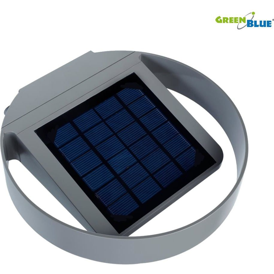 GreenBlue GB131 LED 12W-os Napelemes Fali Lámpa - Két Független Irányú Fényerővel (GB131)