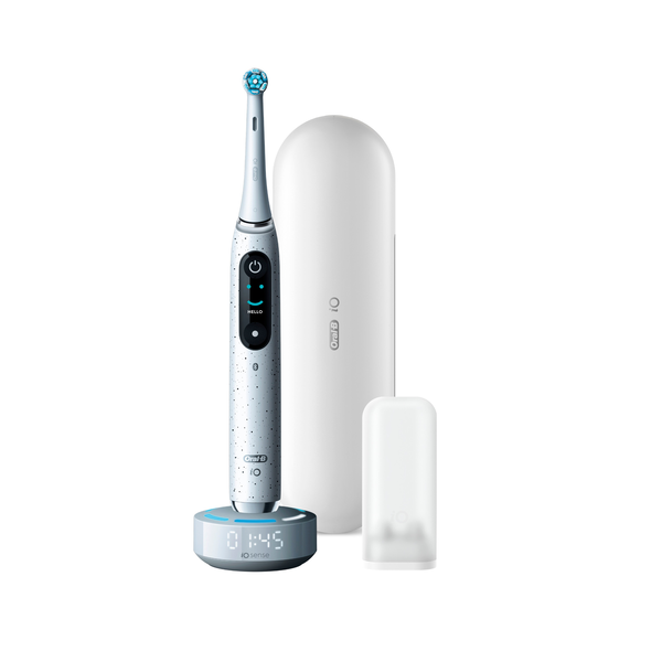 Oral-B iO Series 10 Voksen Roterende, pulserende tandbørste Hvid