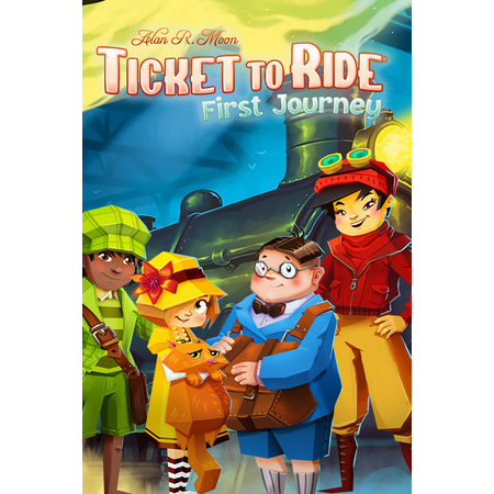 Ticket to Ride: First Journey (PC - Steam elektronikus játék licensz)