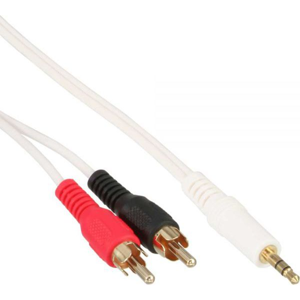 InLine 89930W cavo audio 3.5mm Bianco