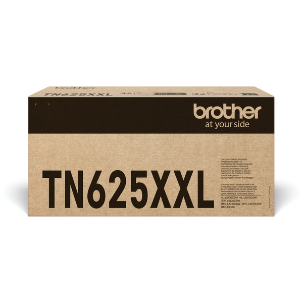Brother TN-625XXLBK tonerpatron 1 stk Original Sort