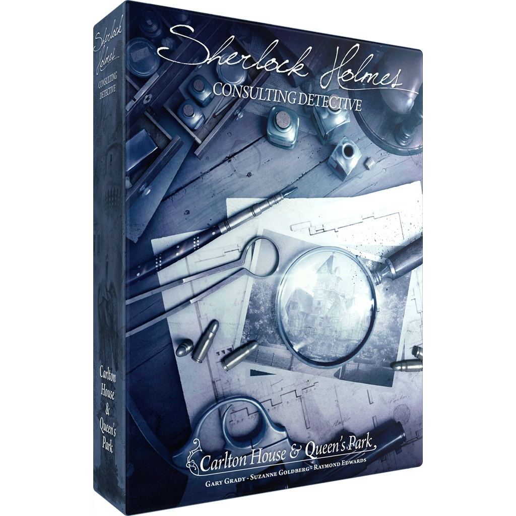 Space Cowboys Sherlock Holmes Consulting Detective: Carlton House & Queen's Park társasjáték (angol) (ESD33768)