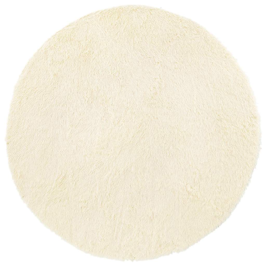 krém poliészter hosszú szálú NAVARRA bozontos szőnyeg 100x100cm (4102895)