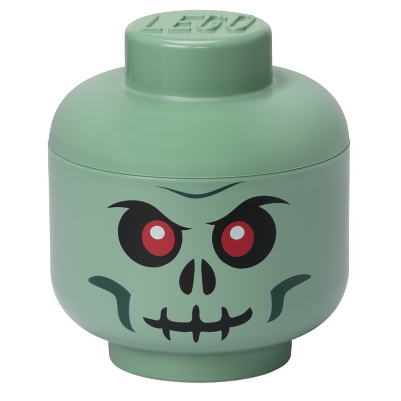 LEGO 40330805 Room Copenhagen Csontvázfej Tároló doboz 1,0L - Zöld (40330805)