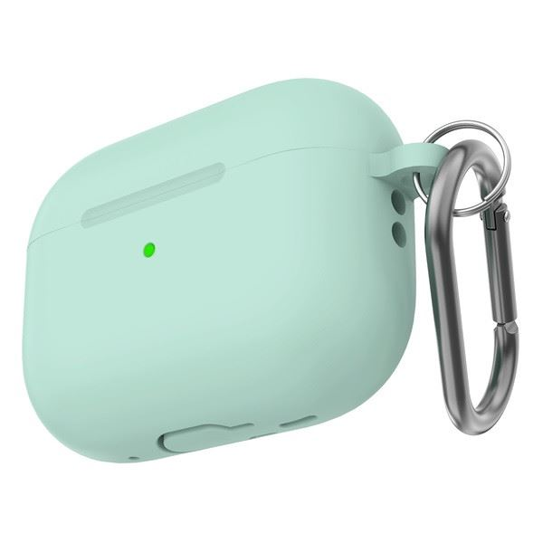 Phoner Simple Apple Airpods Pro 2 szilikon tok csuklópánttal menta (PN-CP-PT-LC-CS14-PG) (PNCPPTLCCS14PG)