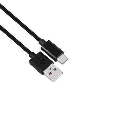 IRIS USB-A - USB Type C kábel 2m fekete (CX-132) (CX-132)