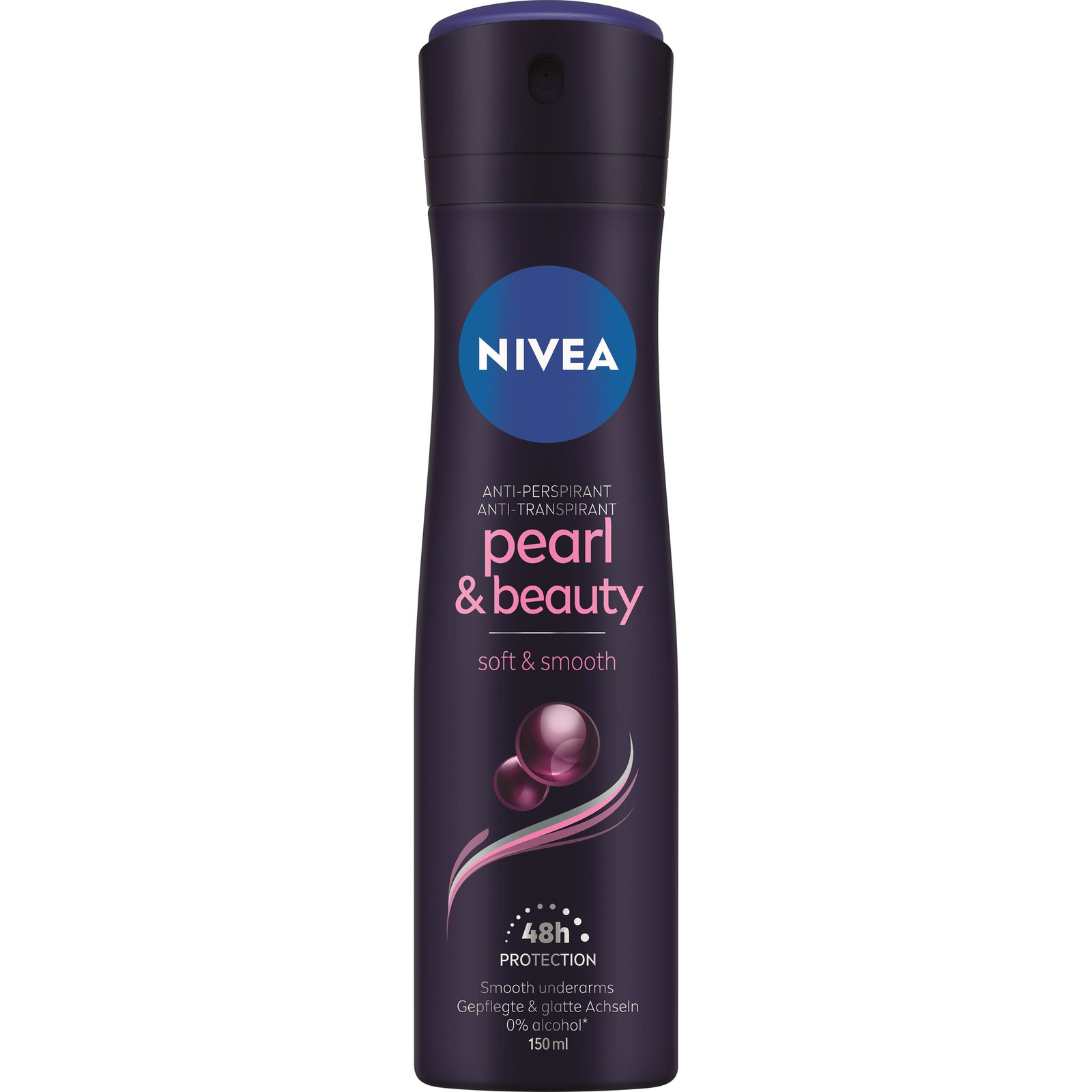 NIVEA Pearl&Beauty Black izzadásgátló spray 150 ml (9005800356112)
