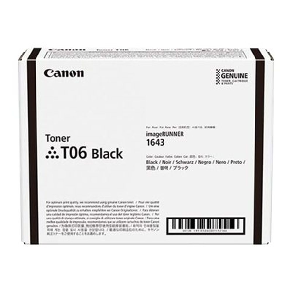 Canon T06 cartuccia toner 1 pz Originale Nero