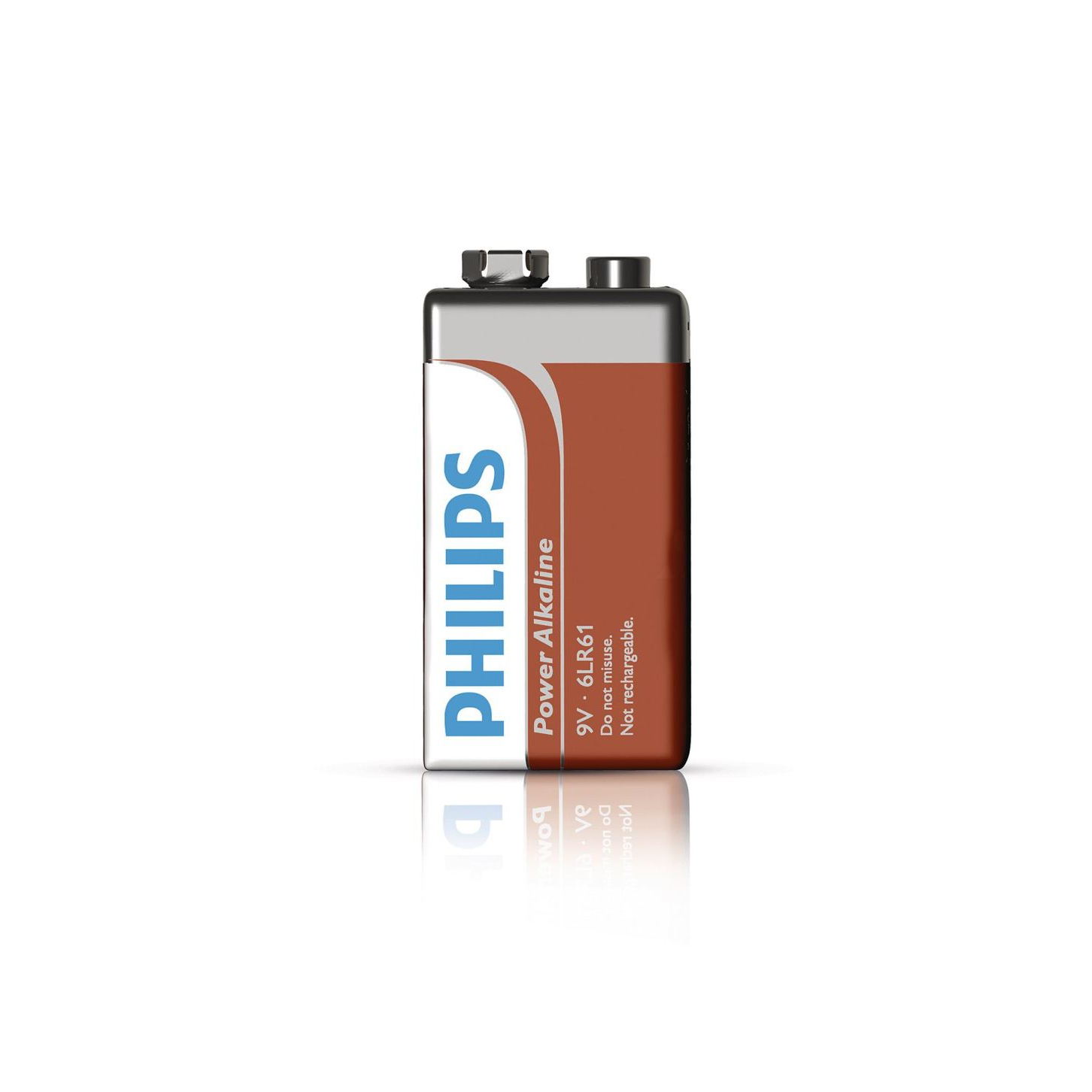 Philips Alkáli 6LR61 9V elem (6LR61P1B/10) (6LR61P1B/10)