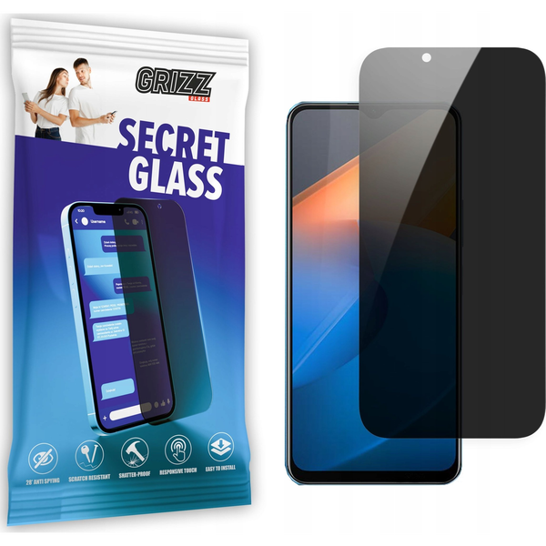  GrizzGlass Szkło prywatyzujące GrizzGlass SecretGlass Vivo IQOO Z6x