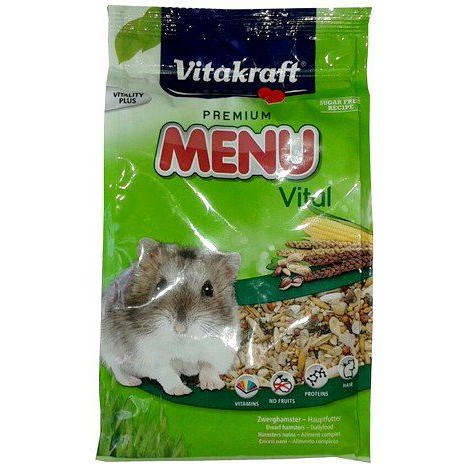 Vitakraft Menü 400 g Törpehörcsög