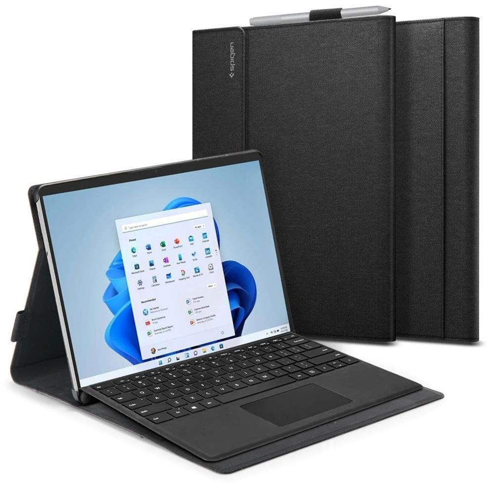 Spigen Stand Folio Black Microsoft Surface Pro 8/9/10 (ACS04207)