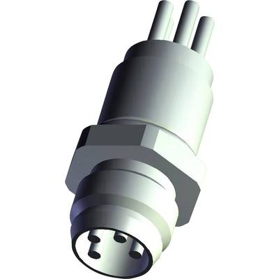 TE Connectivity T4070014041-001 Érzékelő-/működtető beépíthető összekötő M8 Dugó, beépíthető Pólusszám: 4 1 db (T4070014041-001)
