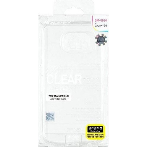 Mercury Clear Jelly Samsung Galaxy S23+ szilikon tok, átlátszó (33048)