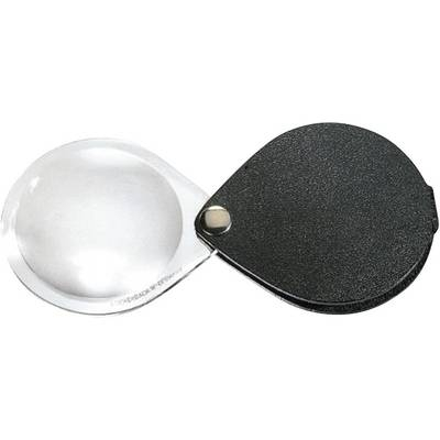 Összecsukható nagyító, zsebnagyító 6 x-os nagyítású (O) 30 mm fekete színű Eschenbach 1740530 (1740530)