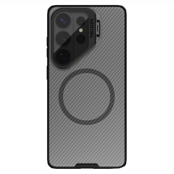 Nillkin CamShield Prop Magnetic (Transparent Lens) tok Samsung Galaxy S26 Ultra készülékhez átlátszó fekete