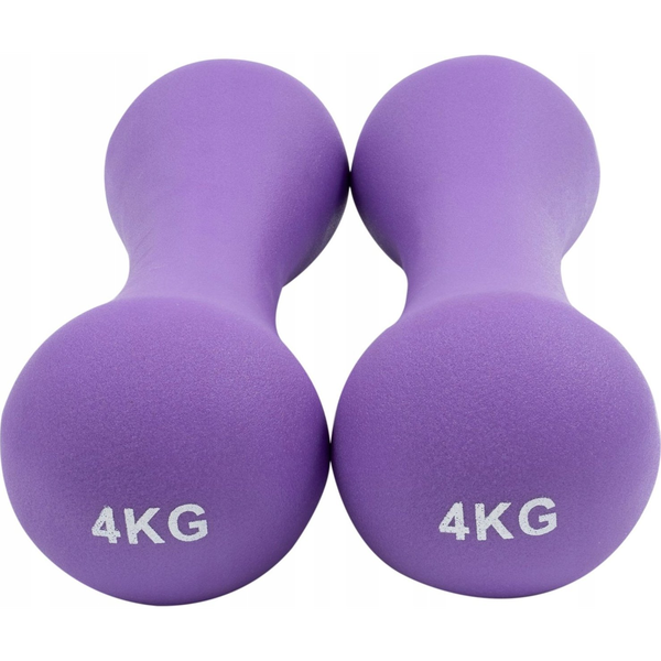 Körteformájú neoprén súlyzó 2 x 4 kg
