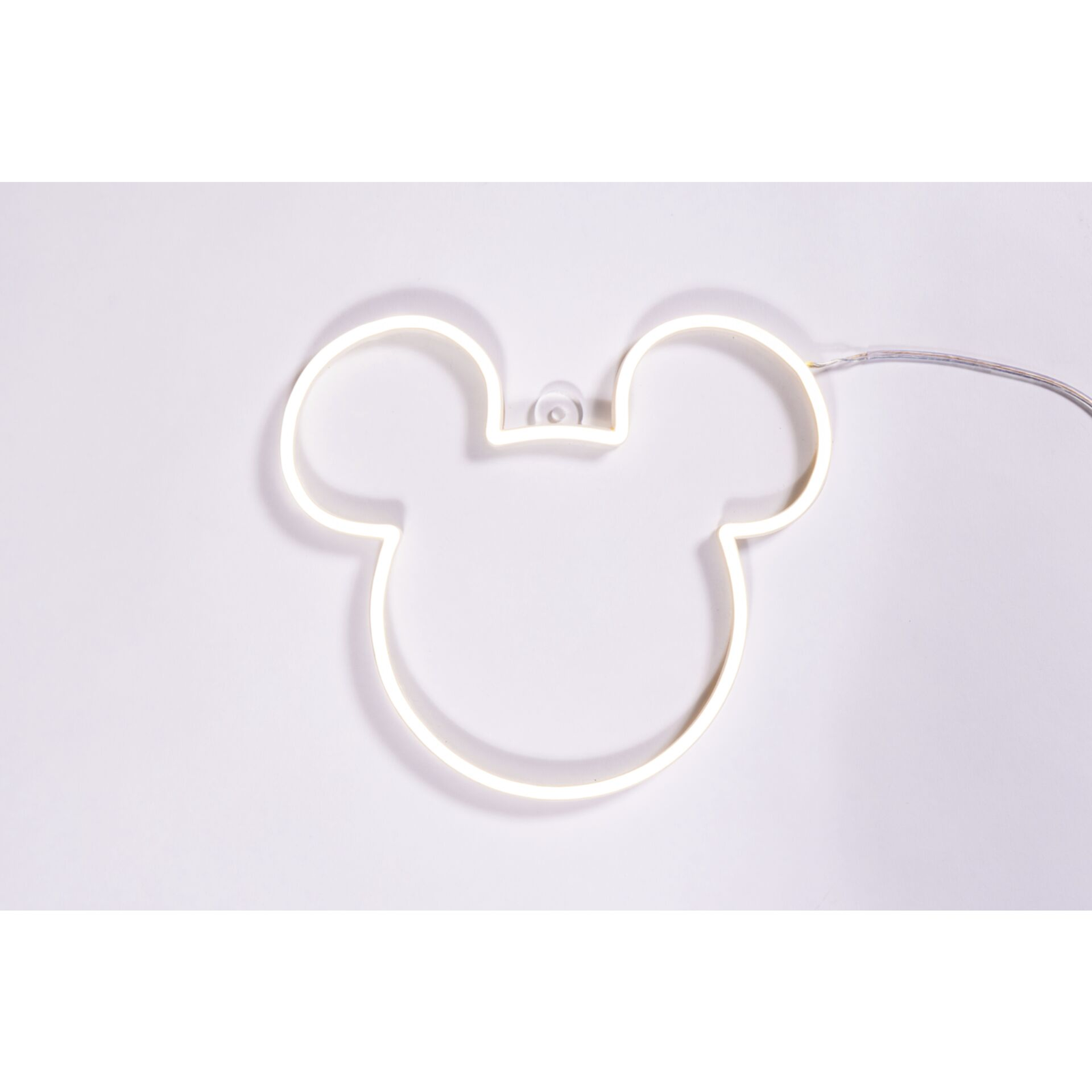 Yellowpop Disney Falra akasztható USB Neon LED Dekorációs lámpa - Mickey körvonal (YPDI-MIN-MIC)