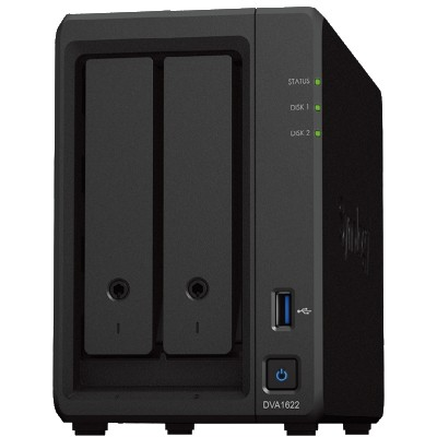Synology DVA1622 Deep Learning NVR NAS (6GB RAM) (DVA1622)