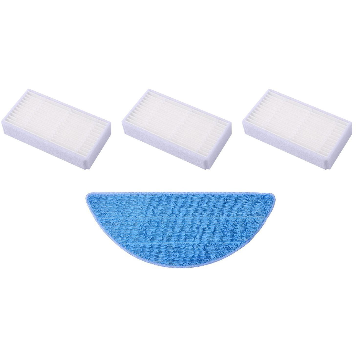 TESLA RoboStar T30 - 3 db HEPA szűrő, 1 db mikroszálas felmosó (ROBT30ACC2)