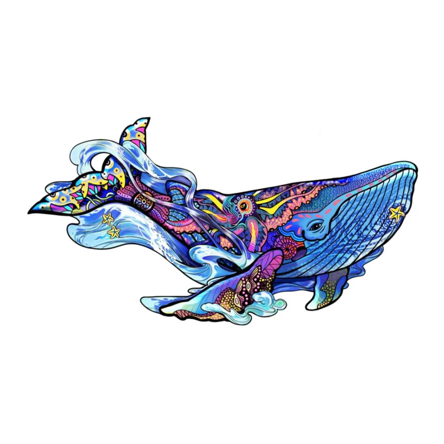 Eureka Bálna 101 darabos Fa puzzle (EUR34663)