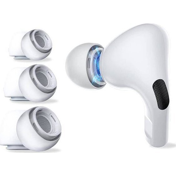 TECH-PROTECT Fülpárna Apple AirPods 1 / 2 készülékhez fehér 3db