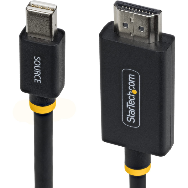 StarTech.com 1M-MDP-HDMI2-4K60 videokabel adapter Mini DisplayPort HDMI Type A (Standard) Sort