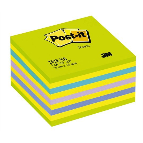 3M Post-it Würfel 2028NB blok og notesblok Grøn