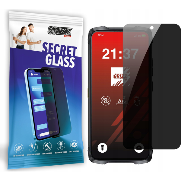 Szkło prywatyzujące GrizzGlass SecretGlass do Cubot King Kong Power 3