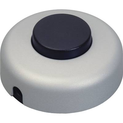 interBär 1 pólusú lábkapcsoló, 2 A 250 V/AC, titán (fekete) (5062-020.01)