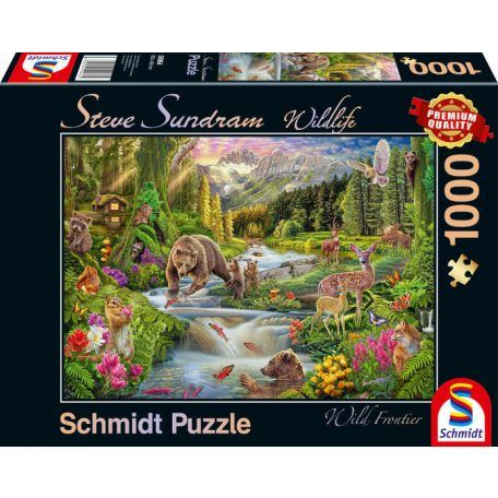 Schmidt Forest Animals 1000 db-os puzzle (4001504599645) (4001504599645)