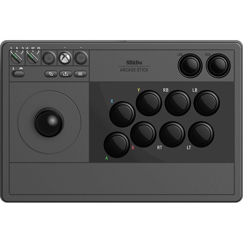8BitDo Arcade Stick for Xbox - Fekete (Xbox Series X/Xbox Series S/Xbox One/PC) (RET00365)