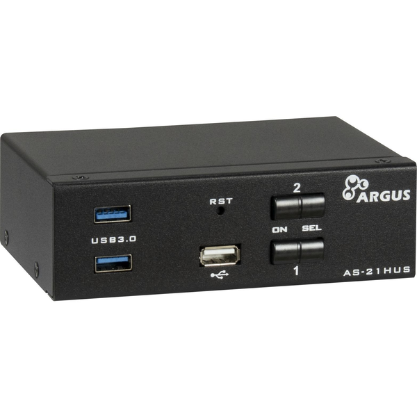 Inter-Tech IPC KVM Switch AC-21HUS HDMI 4K@60Hz