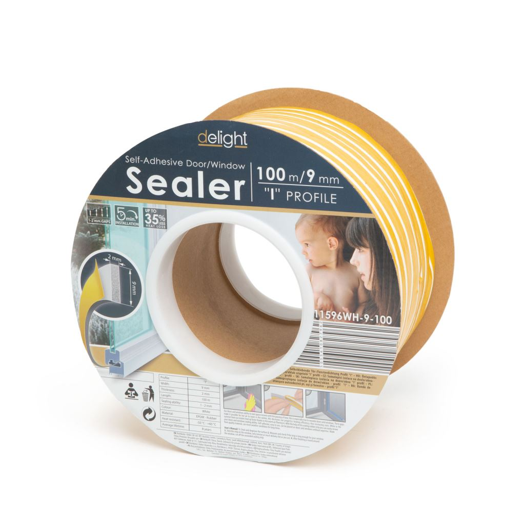Delight Öntapadós ajtó- ablakszigetelő (11596WH-9-100) (11596WH-9-100)