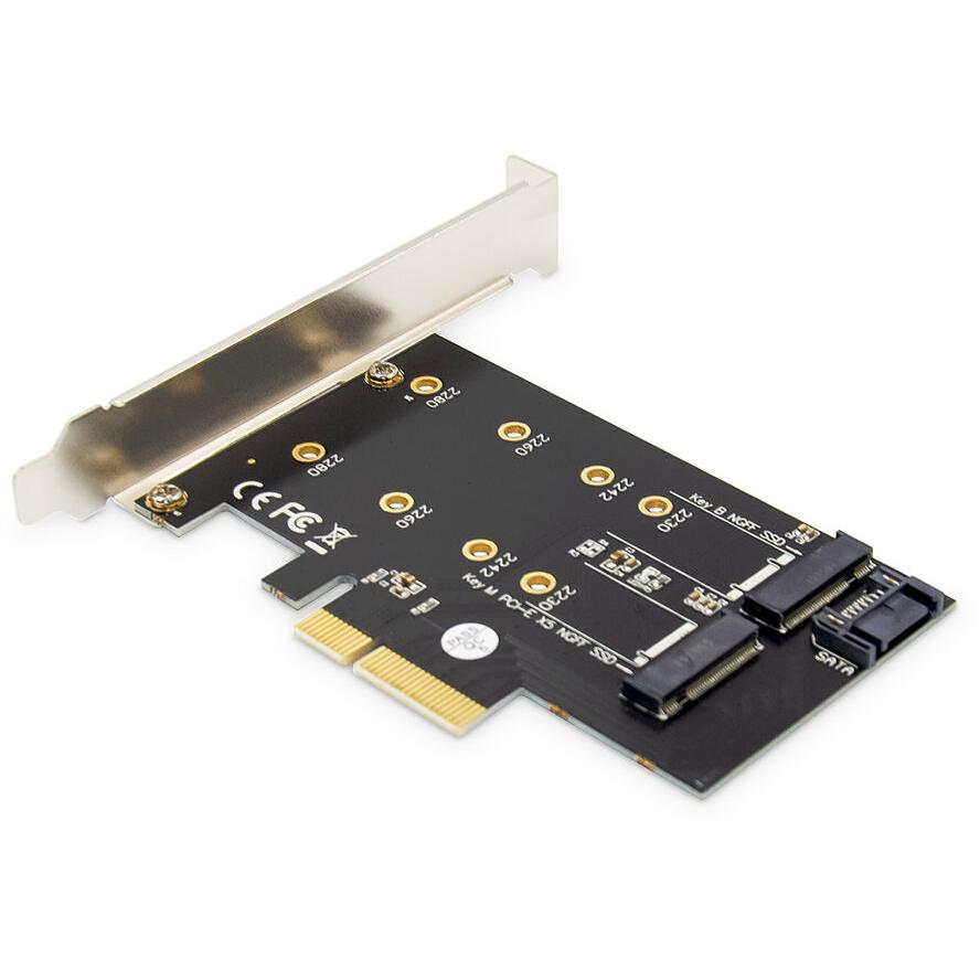 Digitus DS-33170 2x belső M.2 port bővítő PCIe kártya (DS-33170)