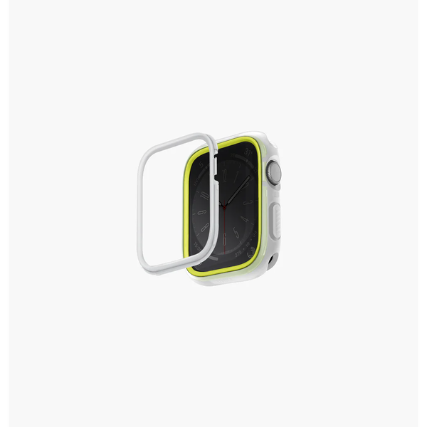 Uniq Moduo Apple Watch S4/S5/S6/S7/S8/S9/SE Tok - Zöld/Fehér (44 / 45mm)