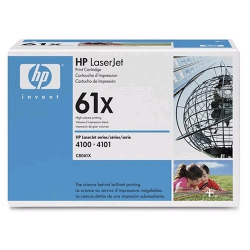 HP 61X High Yield Black Original LaserJet Toner Cartridge tonerová náplň 1 kusů