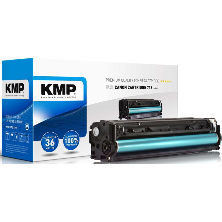 KMP (Canon 718) Toner Sárga (1218,1009)