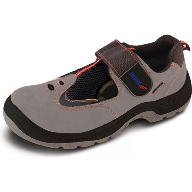 Dedra Munkavédelmi Szandál Nubuk Bőr 47-es Méret S1 SRC (BH9D2-47)