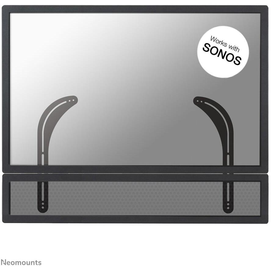 Neomounts NM-USP100BLACK hangszóró konzol TV konzol Fekete (NM-USP100BLACK)