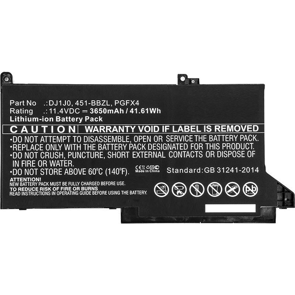 CoreParts MBXDE-BA0140 ricambio per laptop Batteria