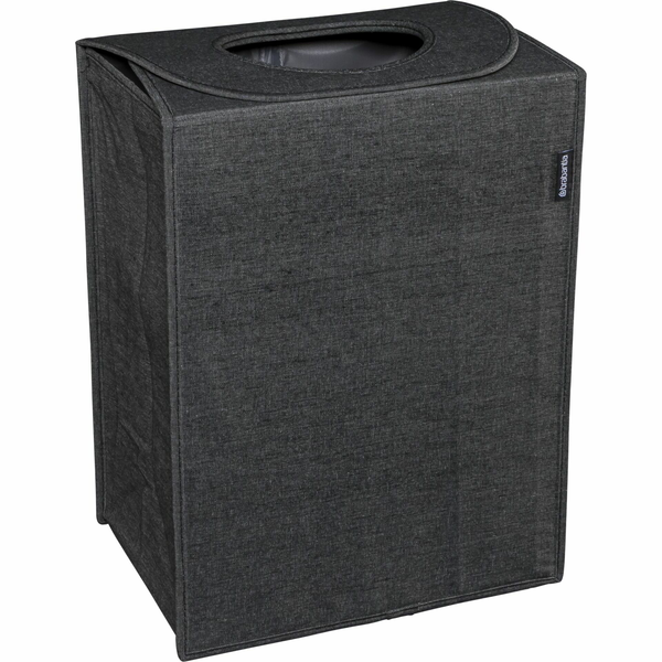 Brabantia 120381 Összecsukható Szennyeskosár 55 L - Fekete