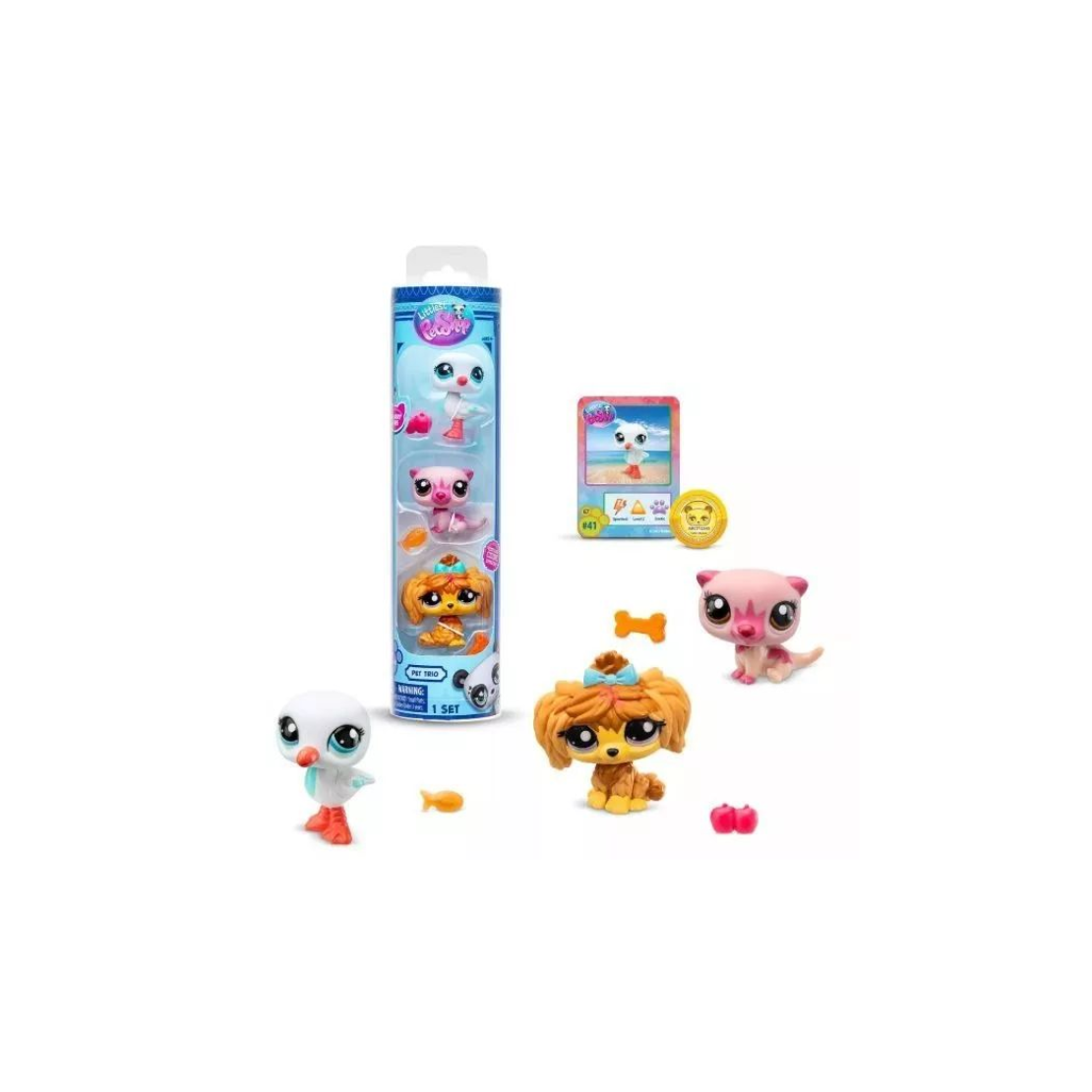 Hasbro Littlest Pet Shop 3 darabos Pet Trio Tuba játékfiguraszett - Country Pets (LPS00621)