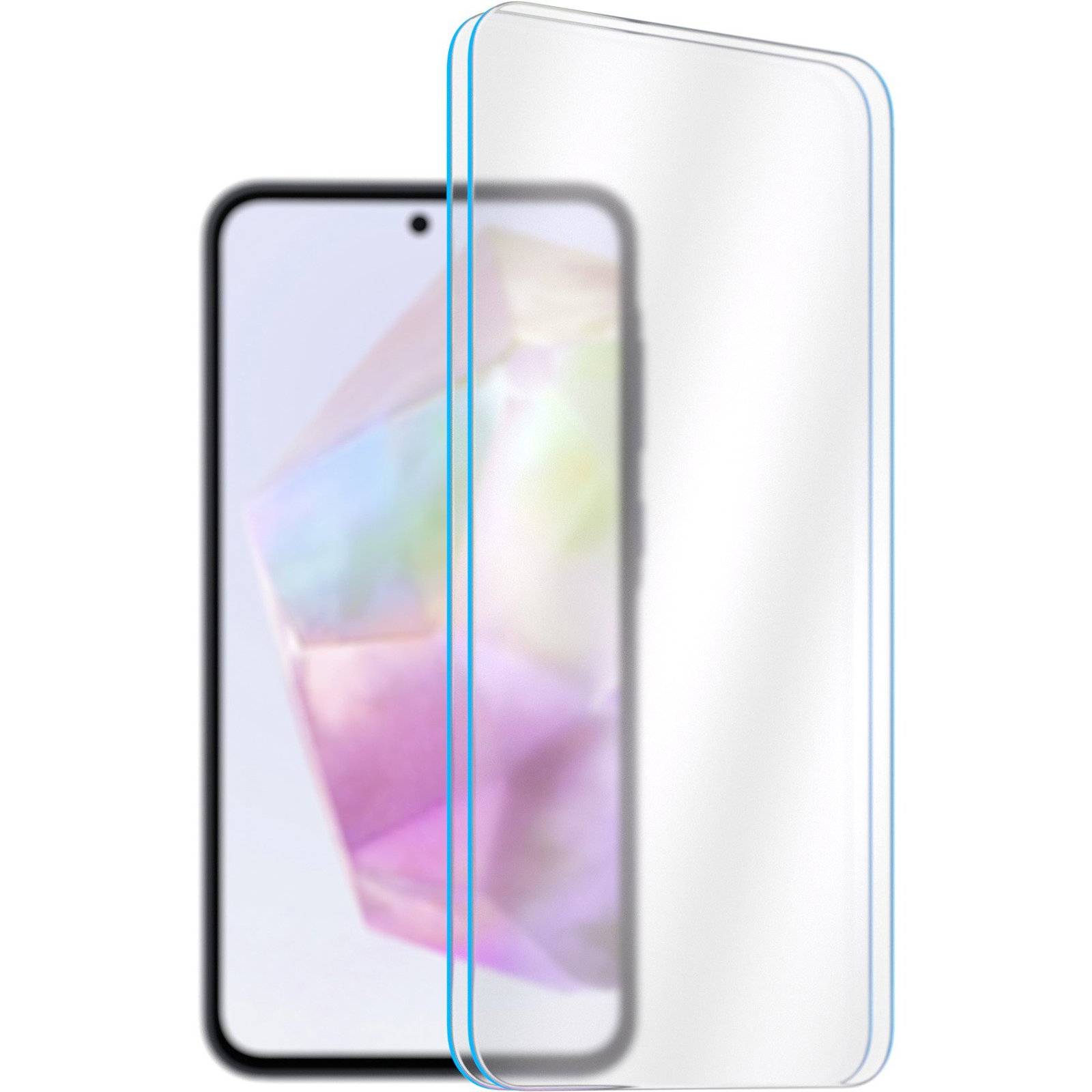 AlzaGuard Case Friendly Glass Samsung Galaxy A35 5G 2.5D üvegfólia - 2db (AGD-TGF0237P2)