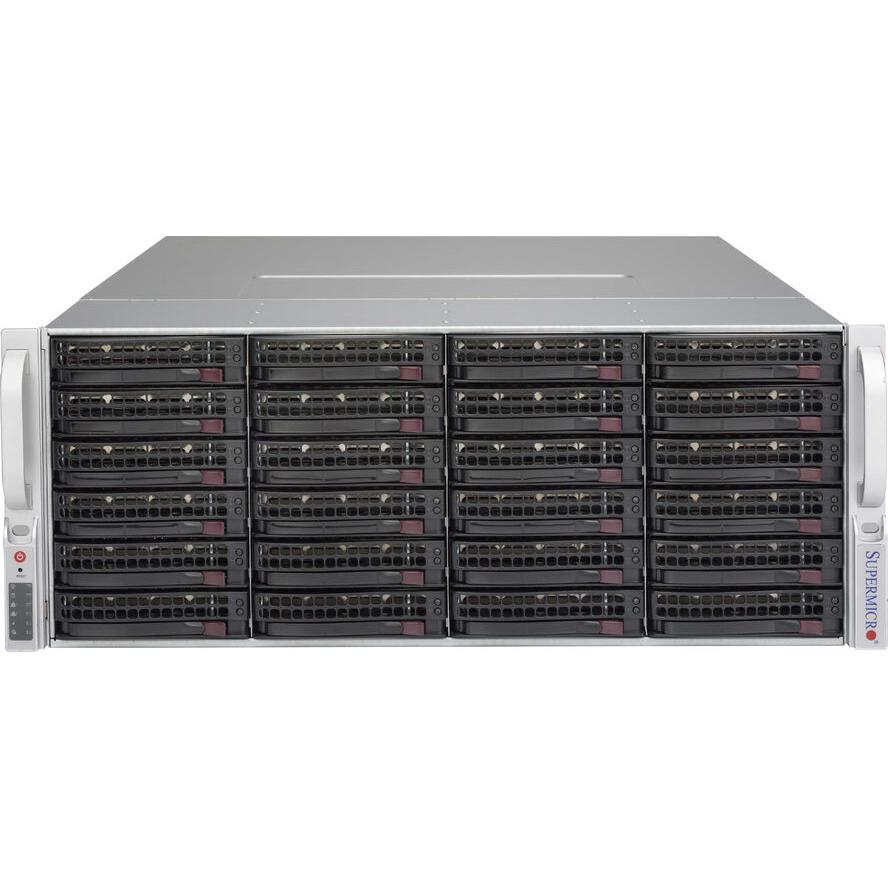 Supermicro CSE-847BA-R1K23LPB Black 4U SC847B LP w/SAS-MultiLane-BPN Redundant1200WPWS (CSE-847BA-R1K23LPB)